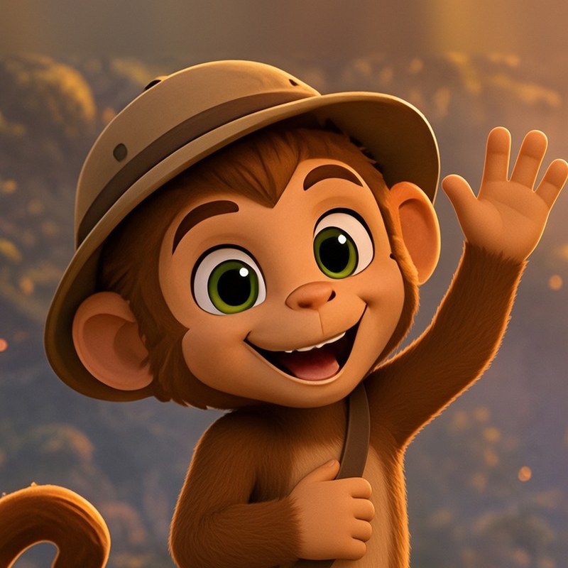 Bongo the capuchin monkey