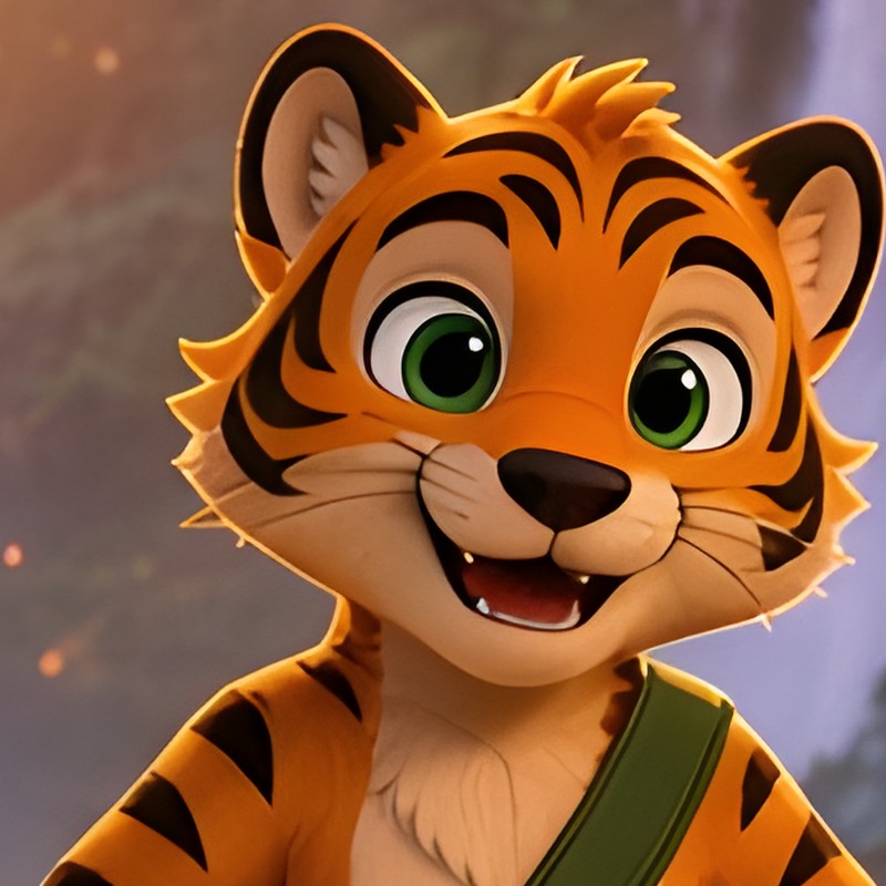Sunny the tiger