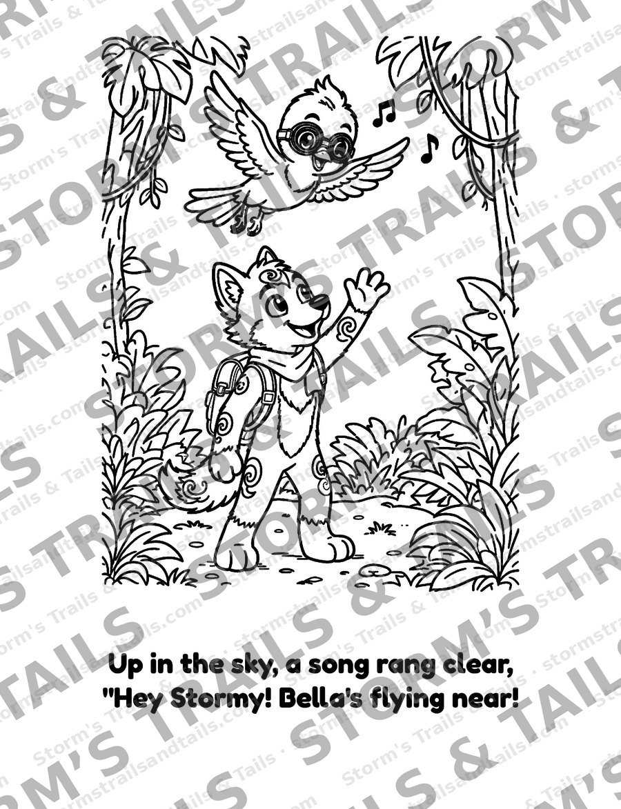 Bella Flying High, page 5 of Book 1