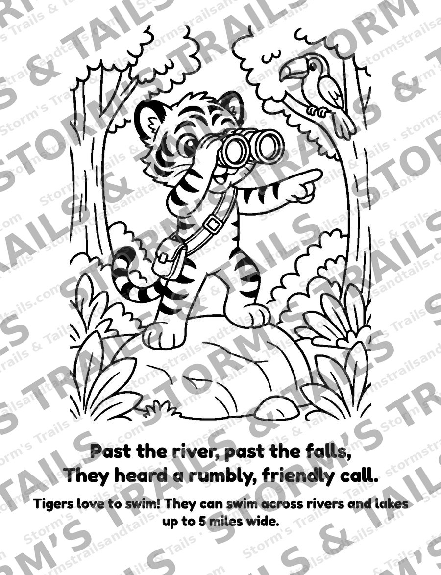 Sunny the Tiger, page 13 of Book 1