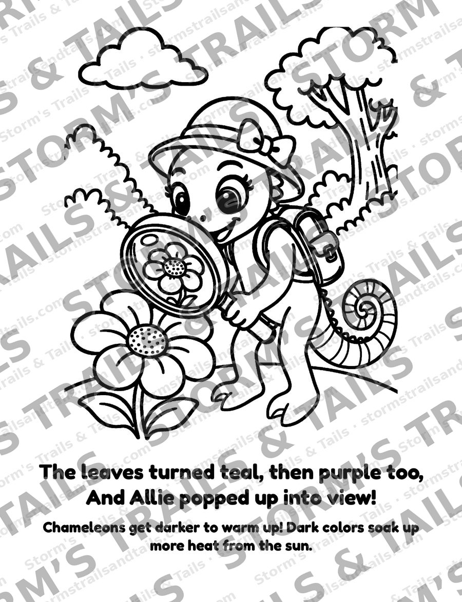Allie Changes Color, page 15 of Book 1